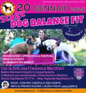 stage dog balance 20 gennaio 2024